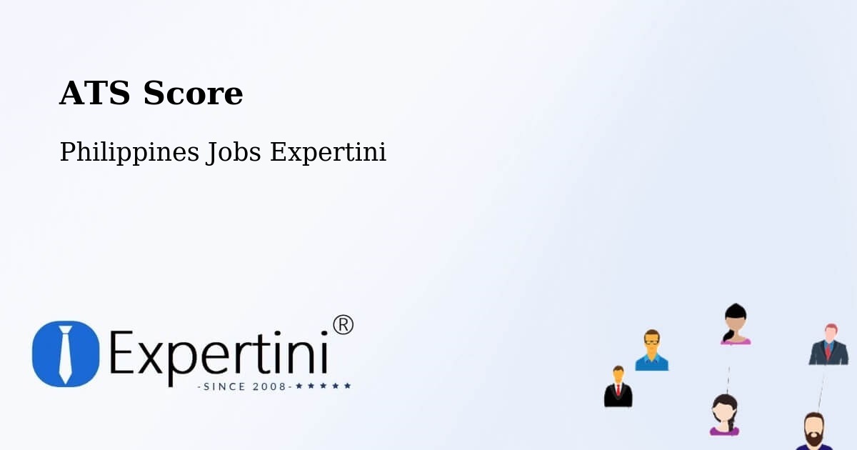 ATS Score - Philippines Jobs Expertini