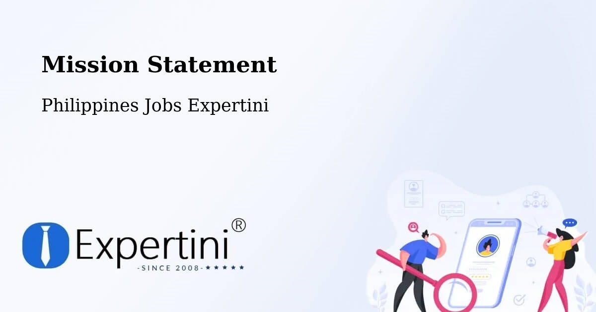 Mission Statement - Philippines Jobs Expertini